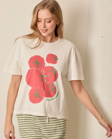 Tomato Print Tee