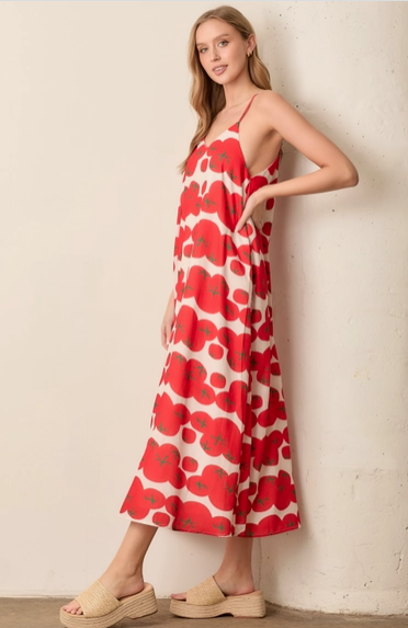 Tomato Printed Maxi Dress