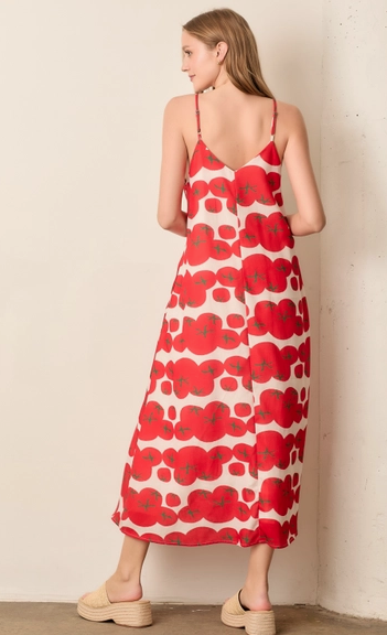 Tomato Printed Maxi Dress