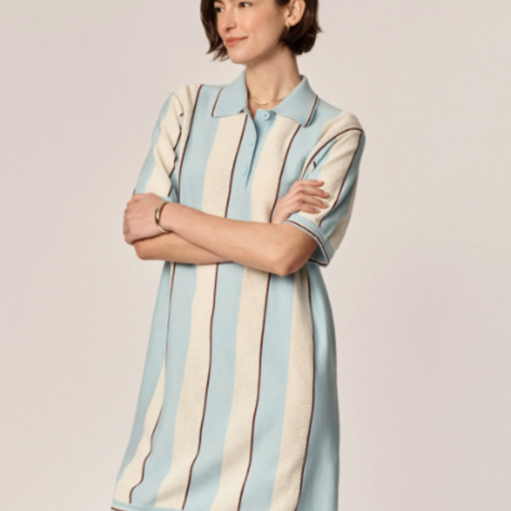 HANNAH Dress - VISTA BLUE