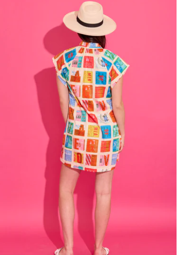 Alden Adair Margot Dress Voyage