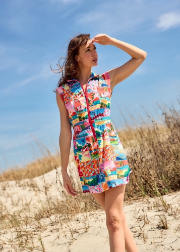 Alden Adair Harper Dress Havana