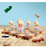THE MONSTERS Let's Checkmate Series-Vinyl Plush Hanging Card