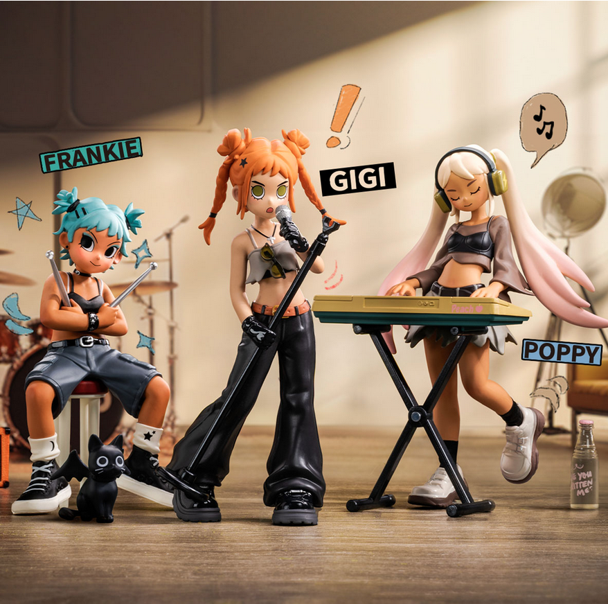 Pop Mart Peach Riot Rise Up Series Figures