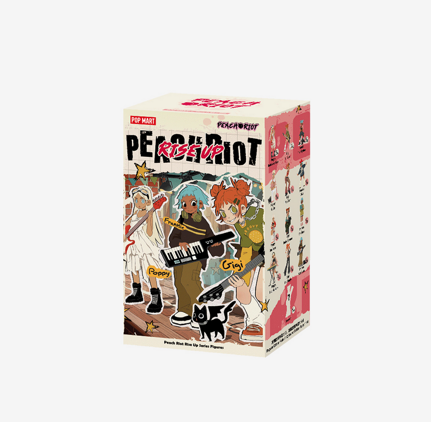 Pop Mart Peach Riot Rise Up Series Figures