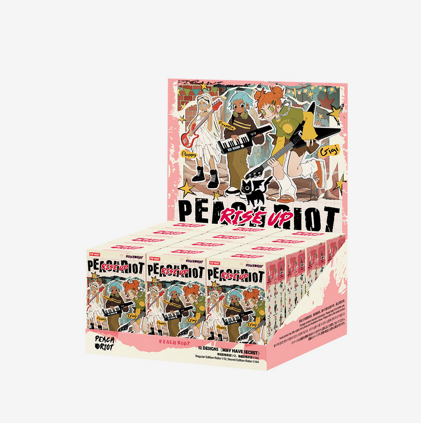 Pop Mart Peach Riot Rise Up Series Figures