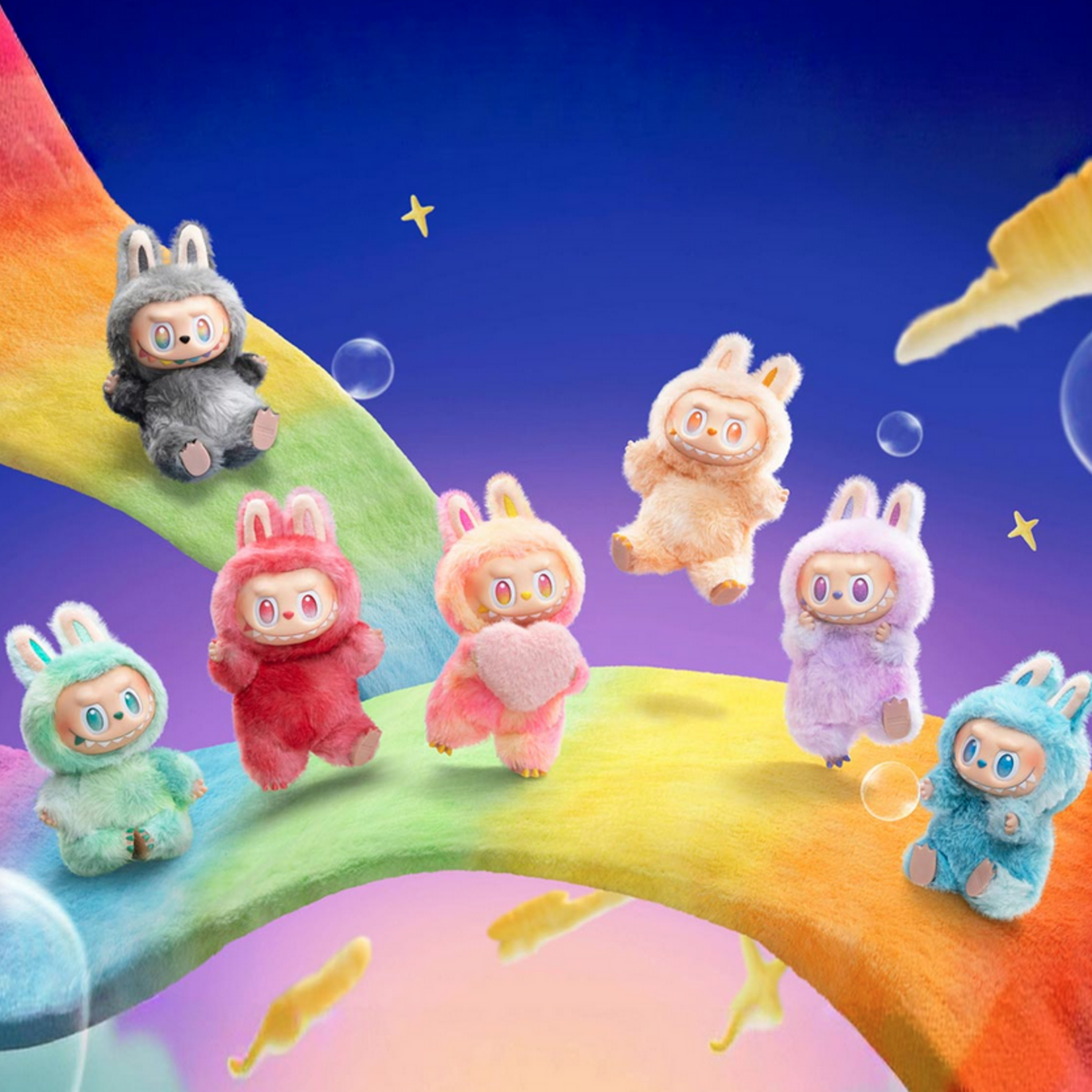 THE MONSTERS Big into Energy Series-Vinyl Plush Pendant Blind Box