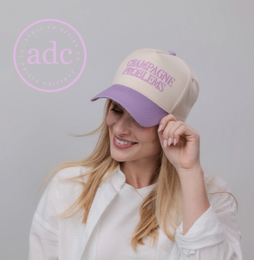 Champagne Problems Baseball Cap