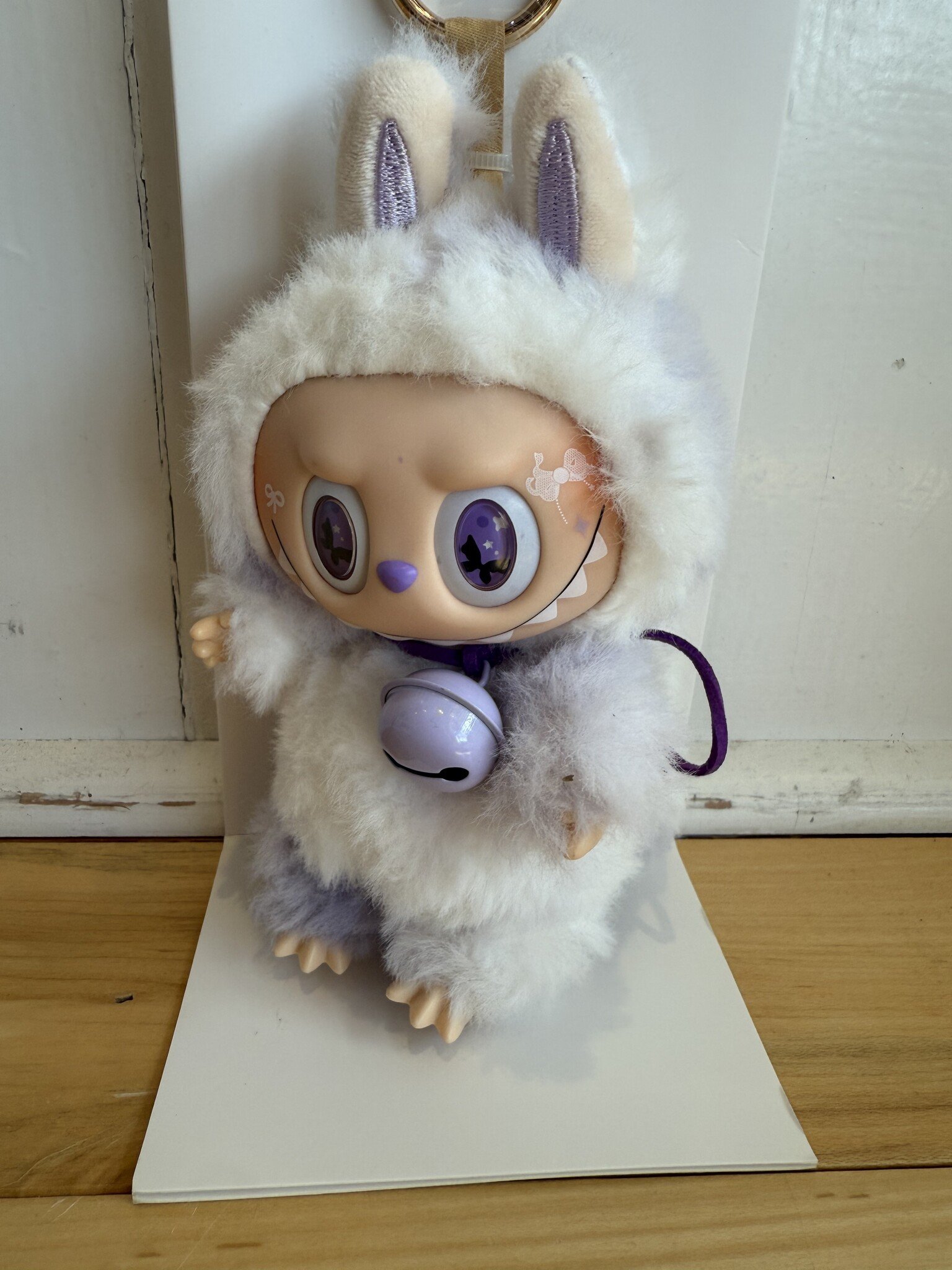 Light Purple and White Monster