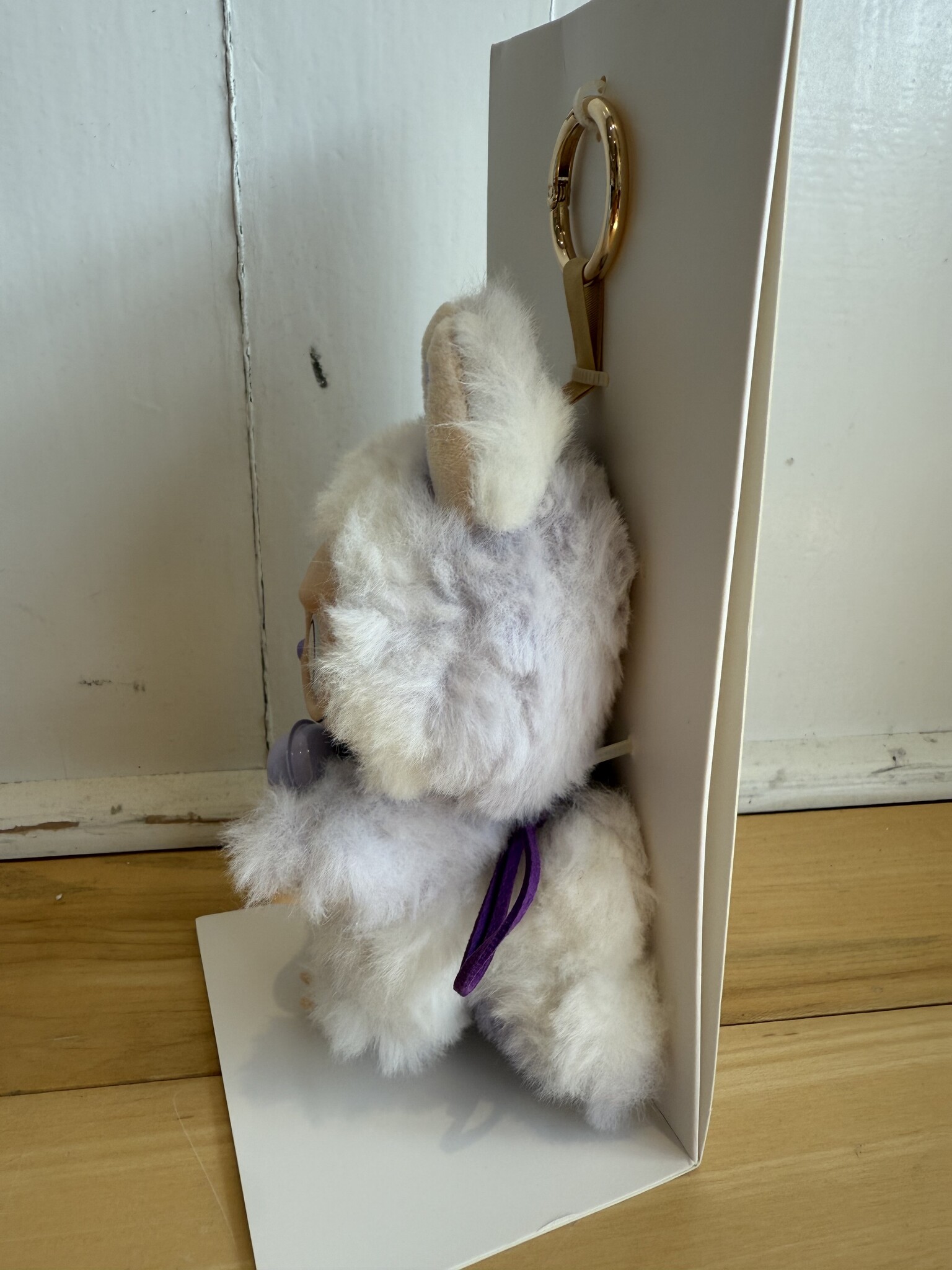 Light Purple and White Monster