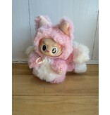 Nine Tail Fox Monster Pink with White Tail