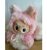 Nine Tail Fox Monster Pink with White Tail