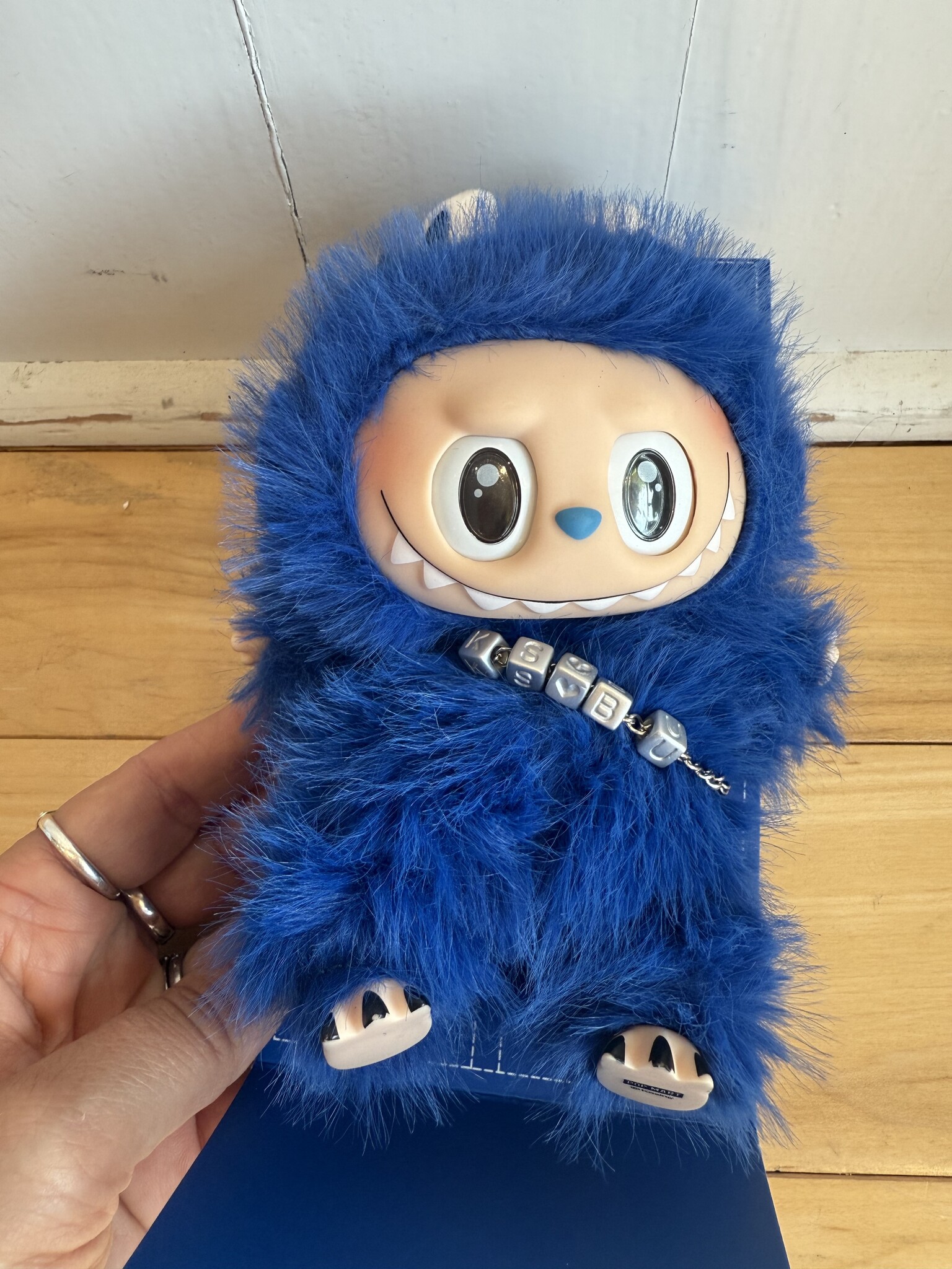 Bright Blue Monster