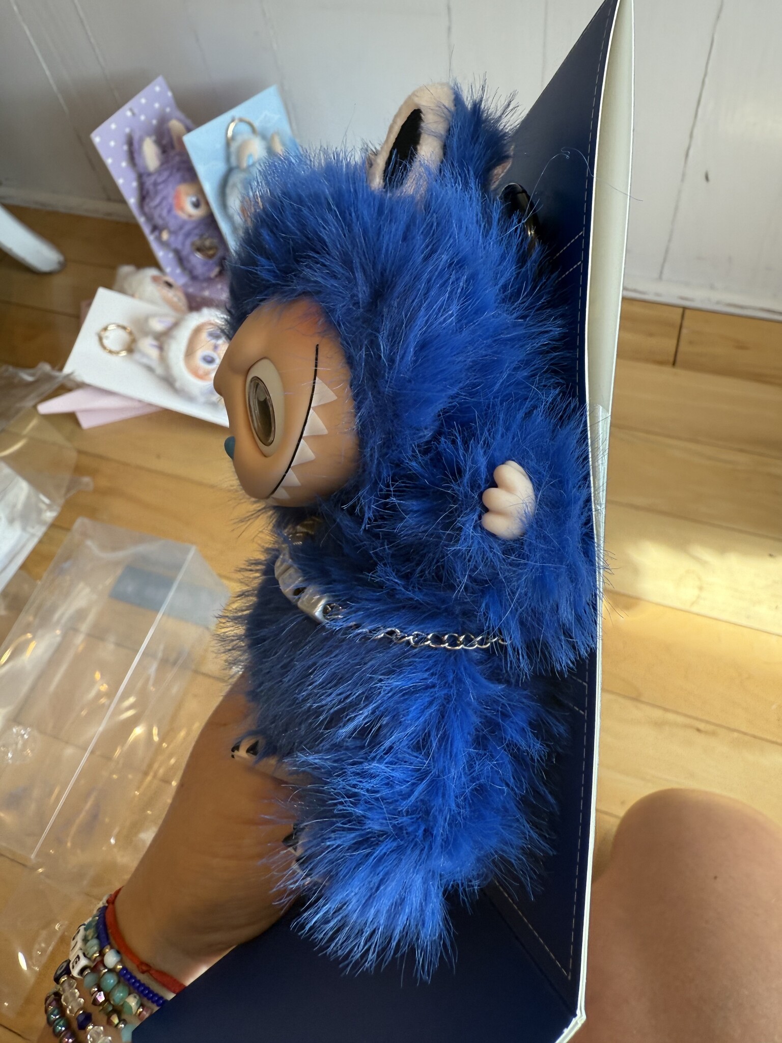 Bright Blue Monster