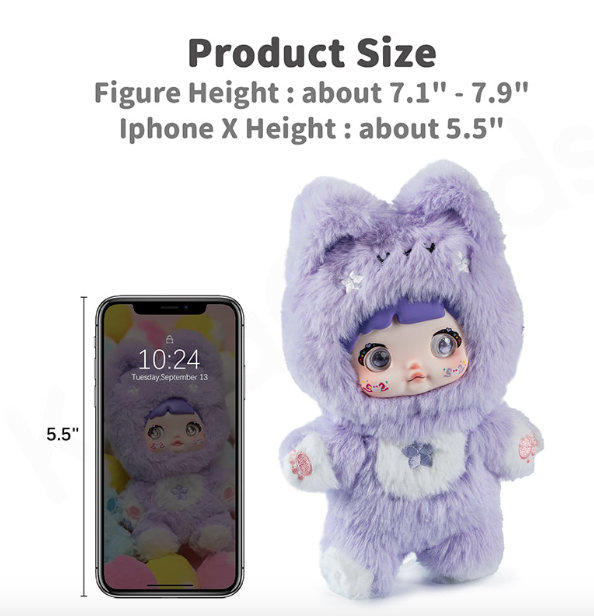 Baby Three Nommi Loveliness Never Ends Series Plush Blind Box