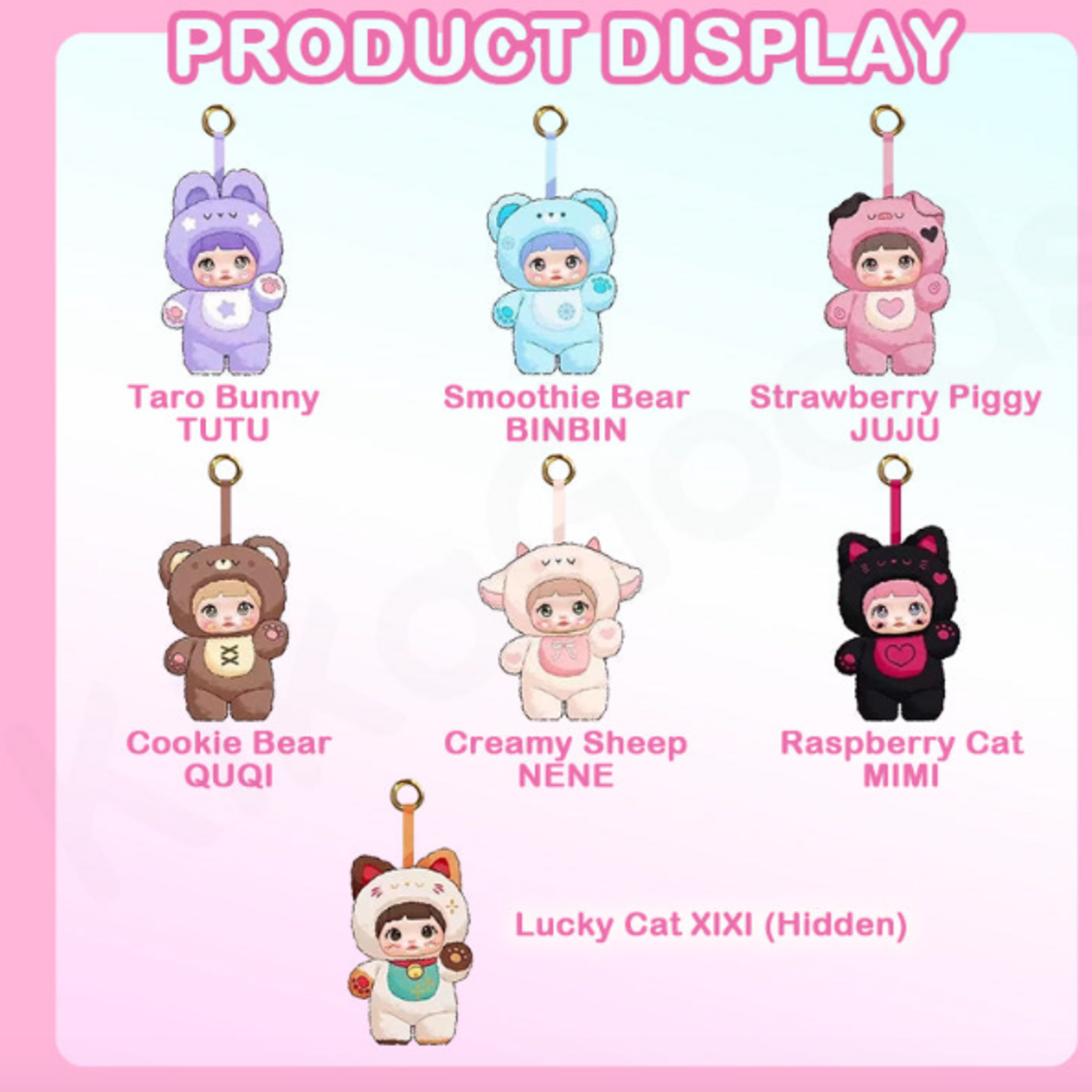 Nommi Loveliness Never Ends Series Plush Blind Box