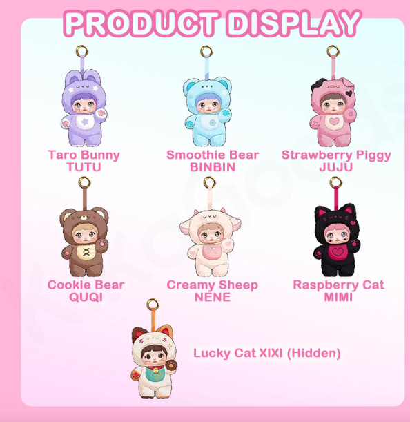 Nommi Loveliness Never Ends Series Plush Blind Box