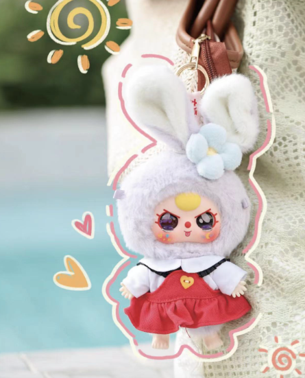 Baby Three Baby three -Macaron rabbit stuffed blind box