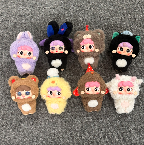 Baby Three Baby Three Plush Blind Box: Migo Sneaky Plush Series Figurine Blind Box