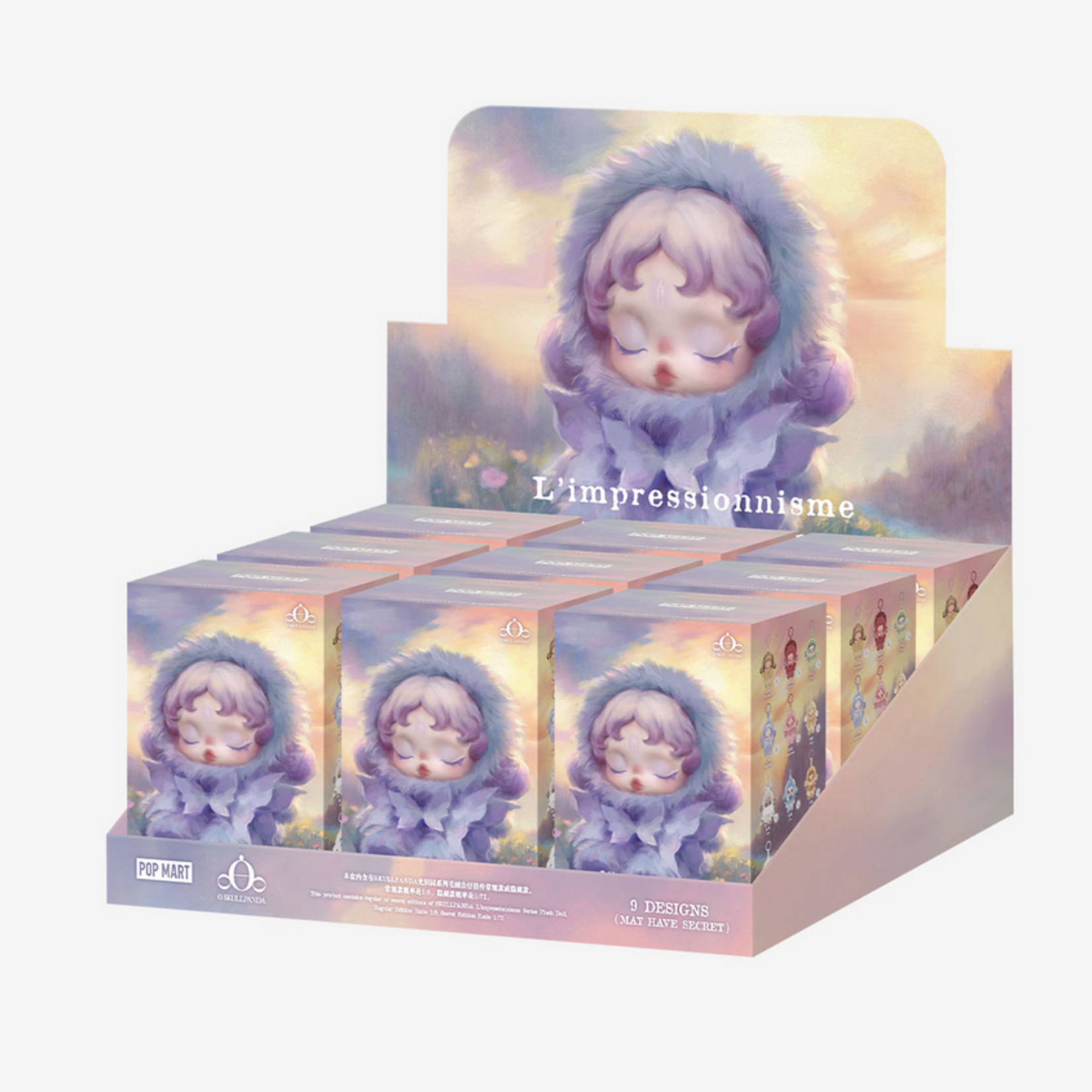 SKULLPANDA L'impressionnisme Series Plush Doll