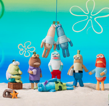 Bikini Bottom Buddies - Whimsical Plush