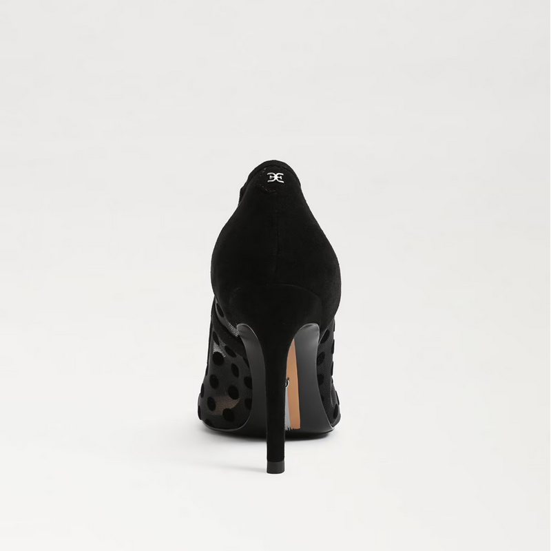 Sam Edelman Hazel Polka Dot Mesh Pump