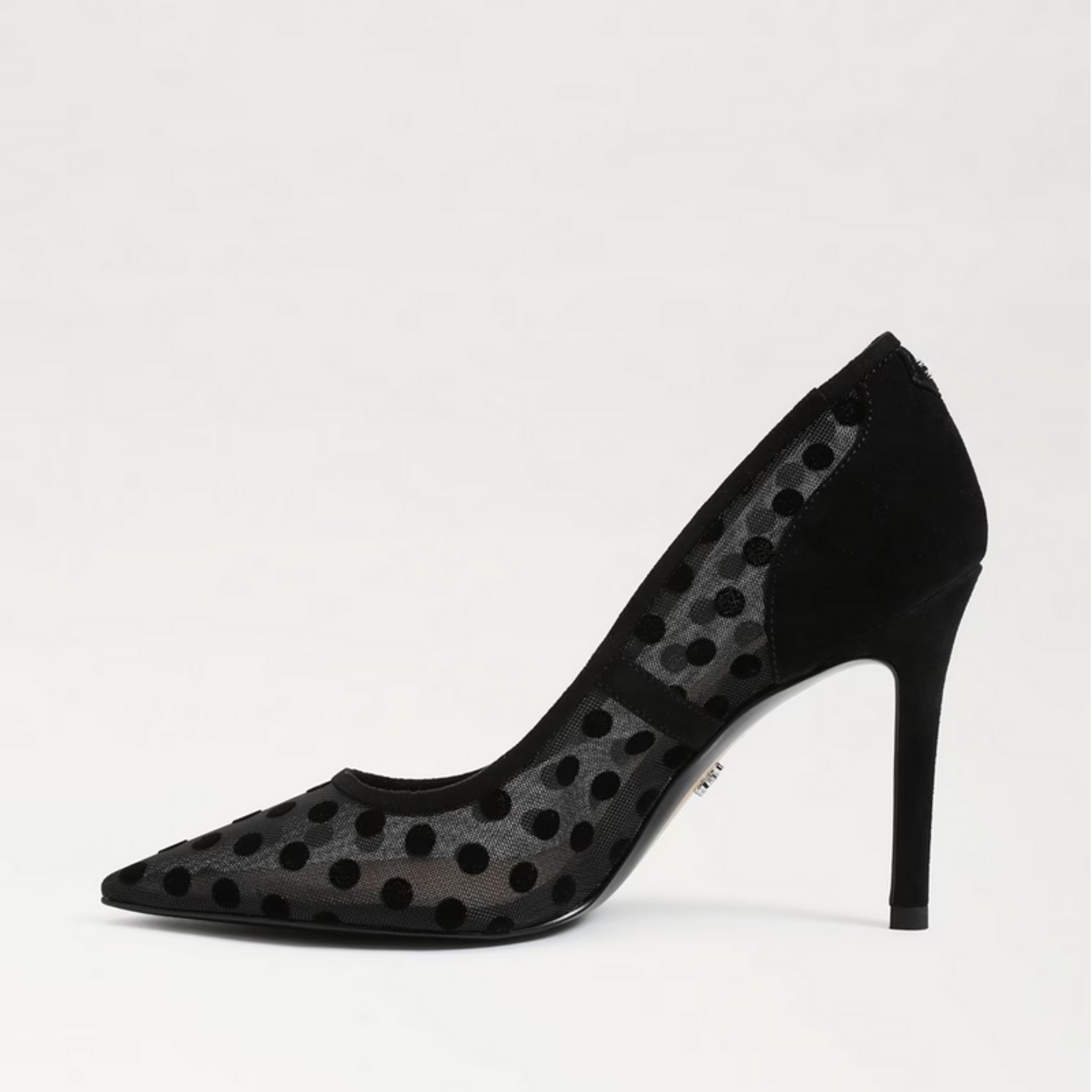 Sam Edelman Hazel Polka Dot Mesh Pump