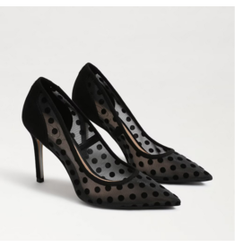 Sam Edelman Hazel Polka Dot Mesh Pump