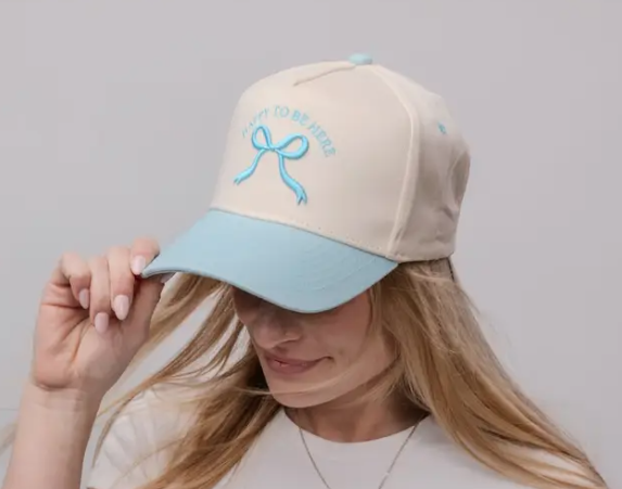 Happy to Be Here Baseball Cap