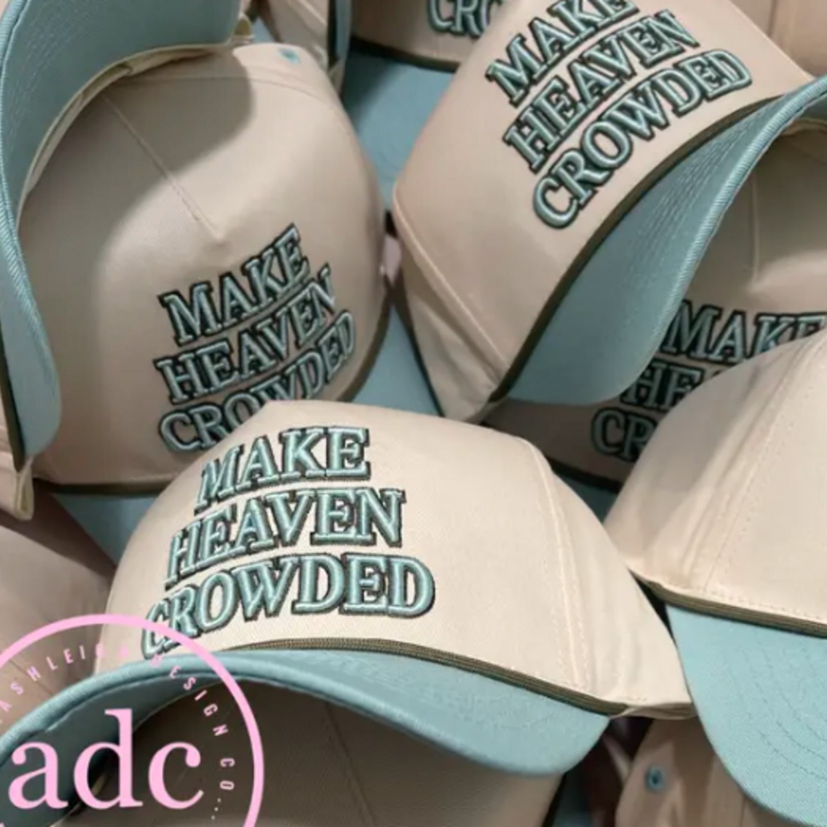Make Heaven Crowded Baseball Cap