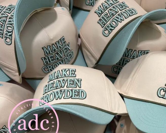 Make Heaven Crowded Baseball Cap