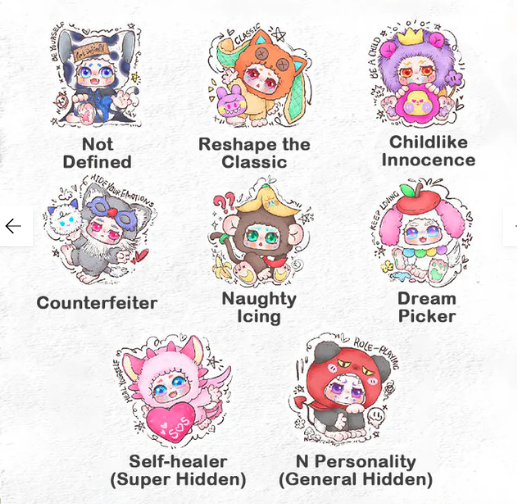 Kimmon Regain Myself Series Plush Blind Box