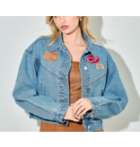 Western Patch Denim Jacket