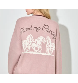 Cowgirl Cowboy Cardigan