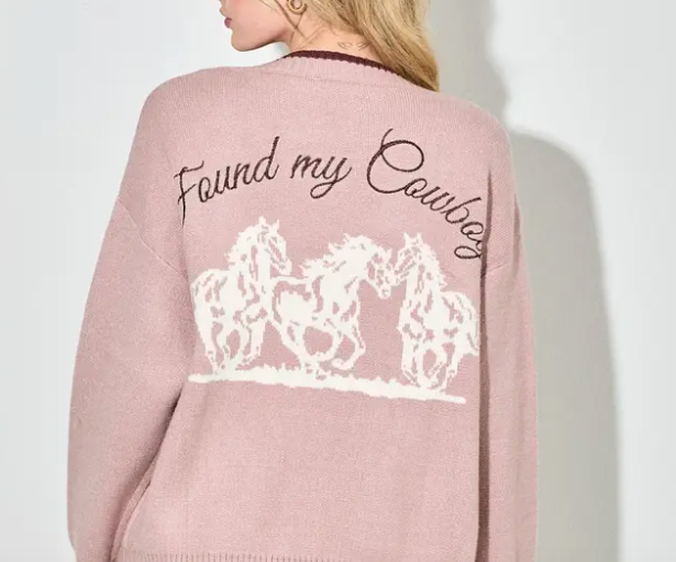 Cowgirl Cowboy Cardigan