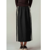 Sporty Stripe Maxi Skirt