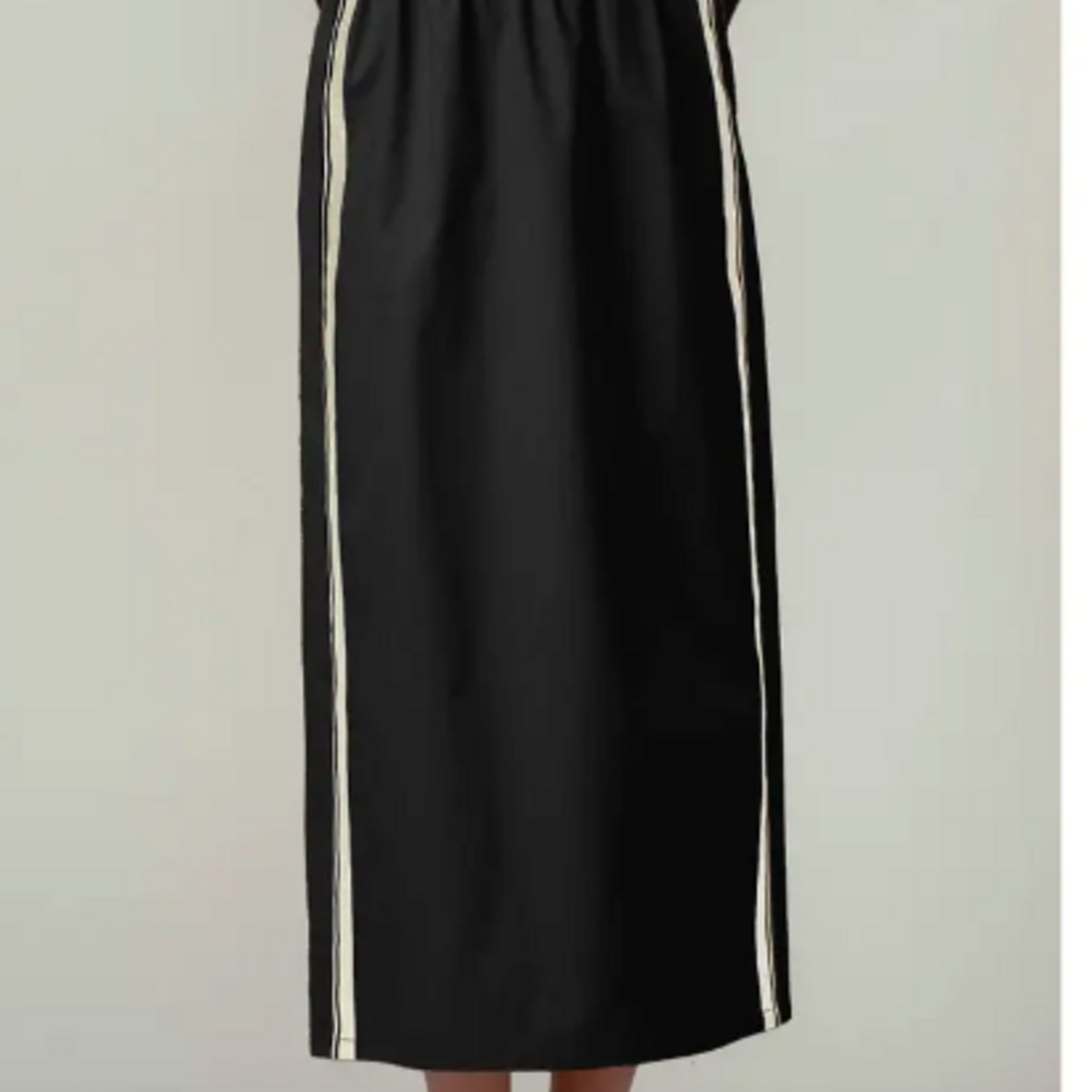 Sporty Stripe Maxi Skirt