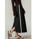 Sporty Stripe Maxi Skirt