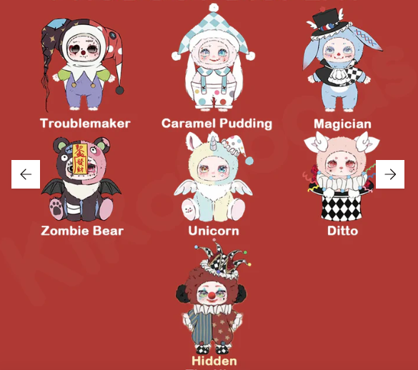 Top Toy LOKIKI · Luoqi False Amusement Park Series Plush Blind Box