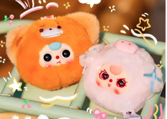 Baby Three Tiny Animal Series Plush Dolls, Blind Box