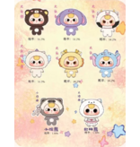 Baby three Big head baby zipper bag blind box