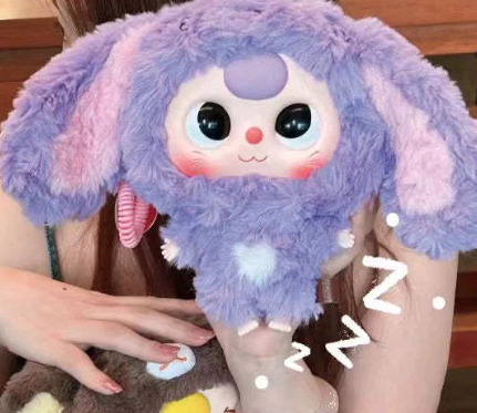 Baby three Big head baby zipper bag blind box
