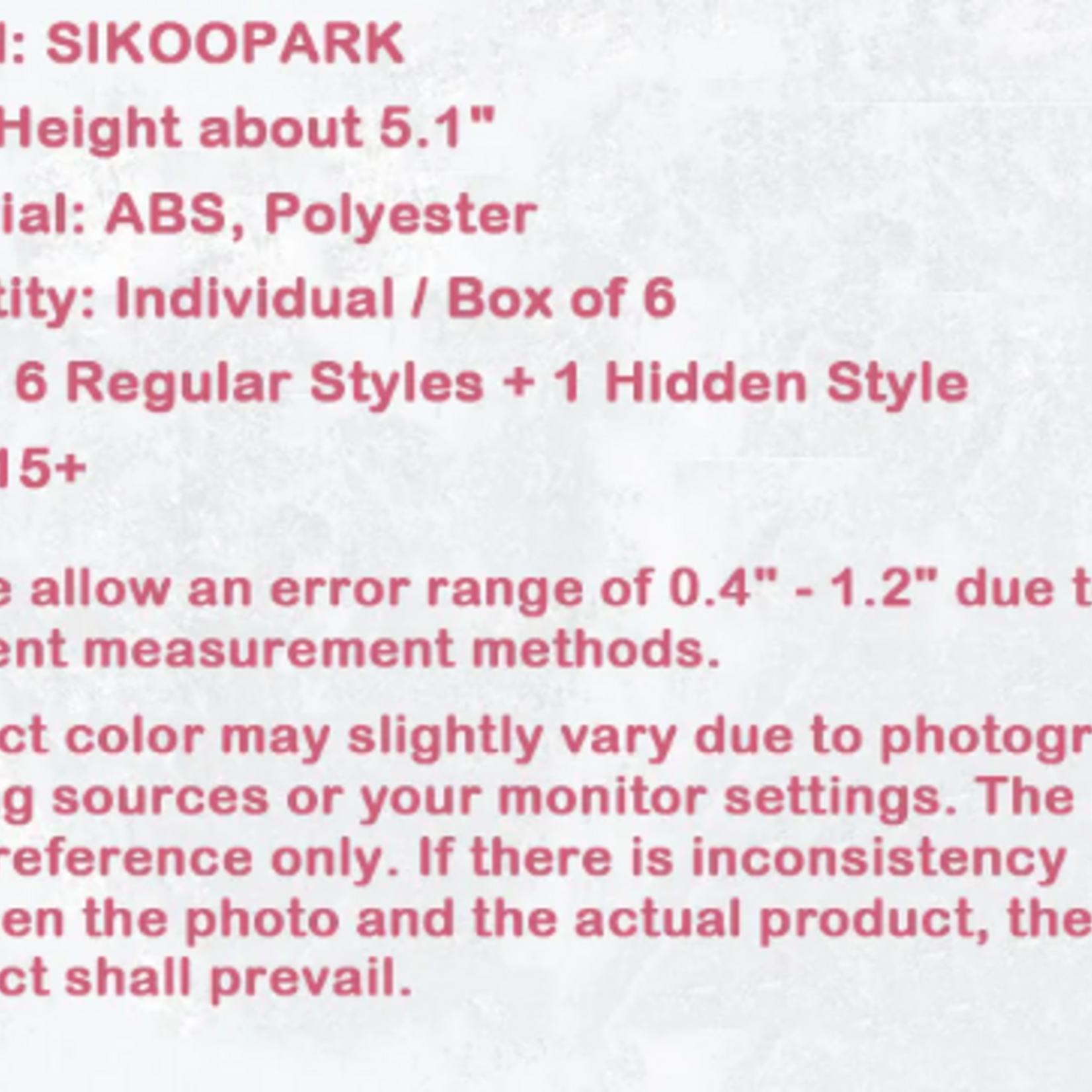 Lulumi Whimsical Chronicles Series Plush Blind Box