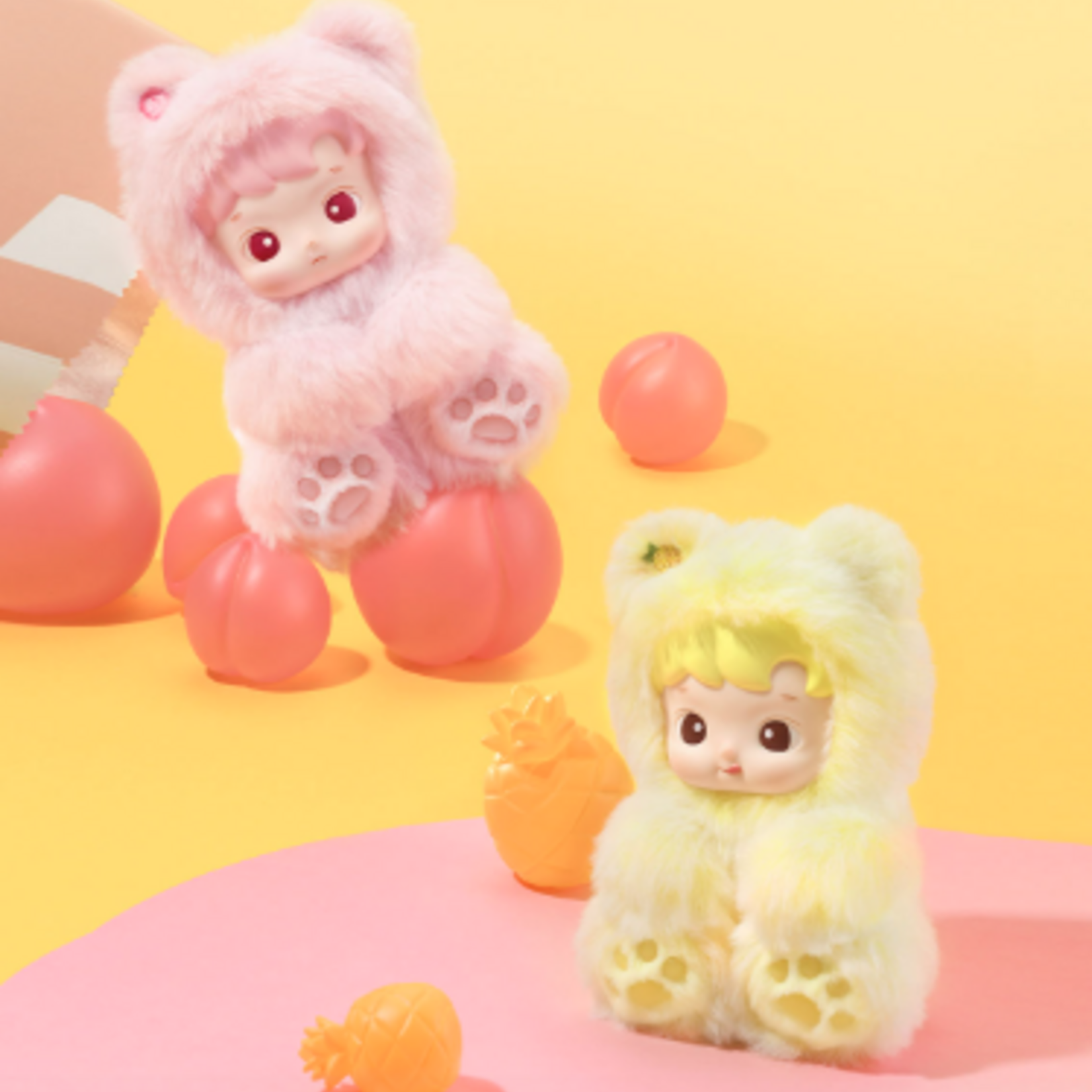 HACIPUPU Gummy Bear Series-Vinyl Plush Pendant Blind Box