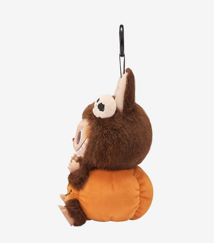 Happy Halloween Party Series-Sitting Pumpkin Vinyl Plush Pendant