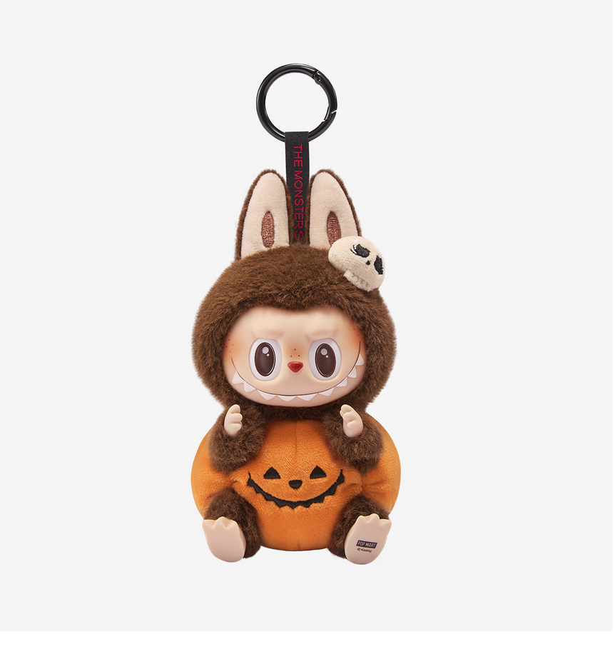 Happy Halloween Party Series-Sitting Pumpkin Vinyl Plush Pendant