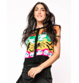 Queen of Sparkles Halloween Icon Button Up Sweater Vest