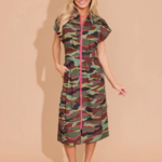 Alden Adair Belle Dress Neon Camo
