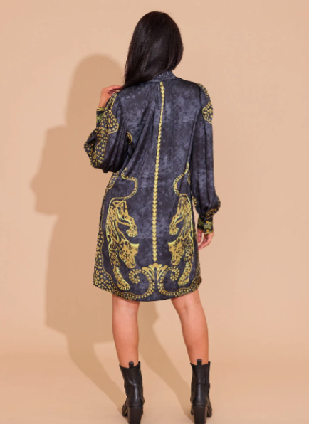 Alden Adair Nora Dress Pouncing Panther