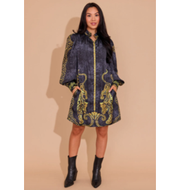 Alden Adair Nora Dress Pouncing Panther